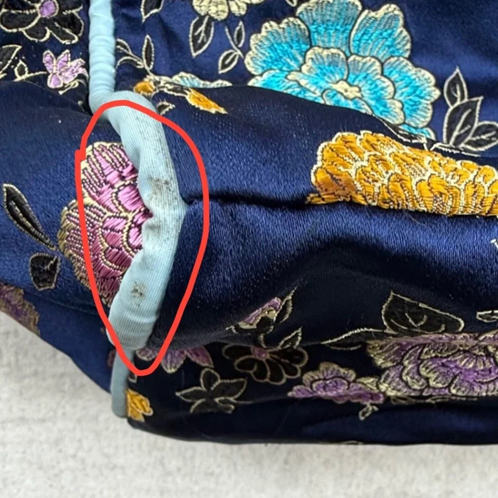 Mommy Bag kecci Convertible Diaper Bag‎ backpack Navy Floral silky - small marks